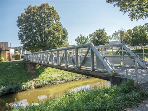 Bry Pedestrian Bridge Over The Broye River Payerne Ca Flickr