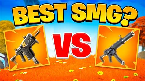 Rapid Fire Smg Vs Suppressed Smg Best Smg In Fortnite Season Youtube