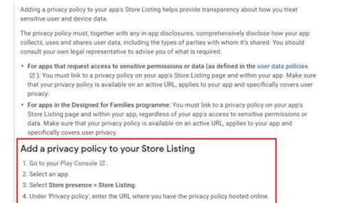 New App Privacy Policy Template Sparklingstemware