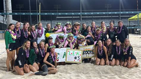 Hawaii Beach Volleyball Wins Twice On Senior Day Khon2