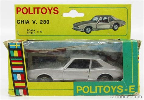 POLITOYS POLISTIL POLMS550 Echelle 1 43 PLYMOUTH VALIANT GHIA V280 SILVER