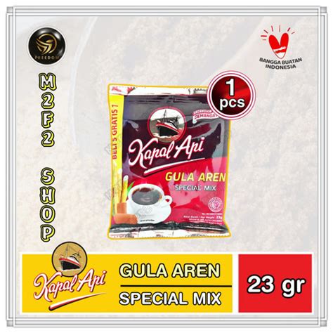 Jual Kopi Kapal Api Special Mix Gula Aren Sachet 23 Gr Harga Satuan