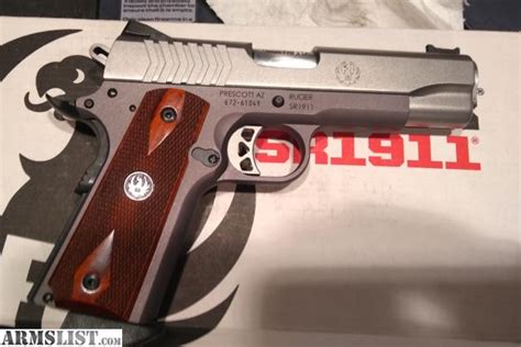 ARMSLIST For Sale Ruger SR1911 LW Commander 9mm