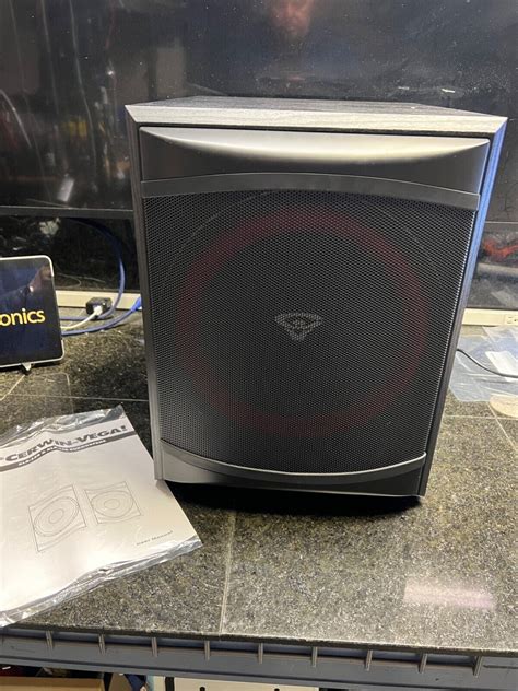 Cerwin Vega Xls S Na Inch Volt Xls Series Powered Subwoofer