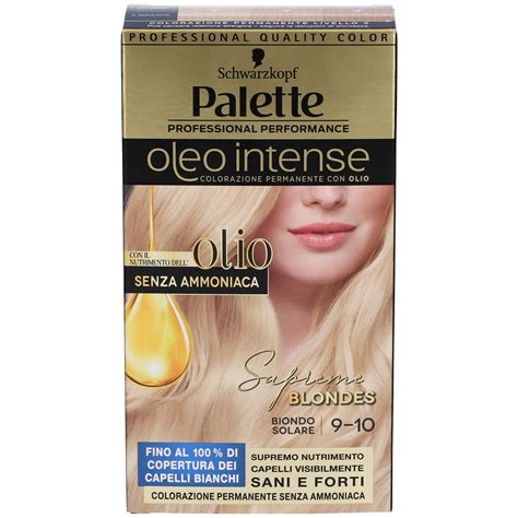 Schwarzkopf Palette Oleo Intense Tinta Biondo Solare G Redcare