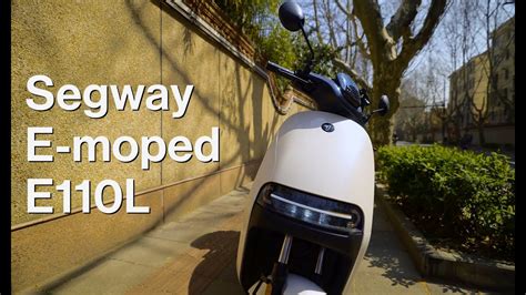 Shared E Moped 110l Segway Commercial Youtube