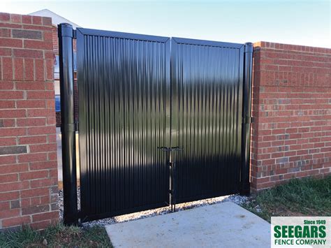 Dumpster Enclosure Gates Fences Seegars Fence Company