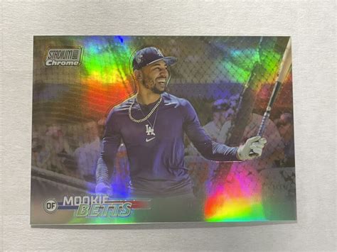 Mookie Betts Topps Stadium Chrome Refractor