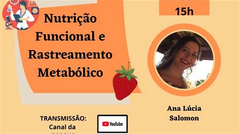 Nutrição Funcional E Rastreamento Metabólico Saúde E Nutrição