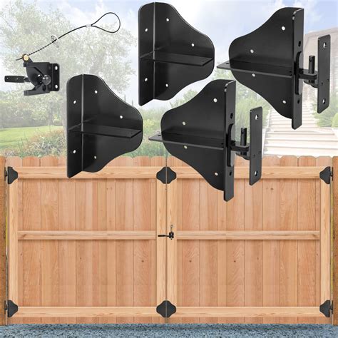 Buy Magacyo Fence Gate Kit Gate Hardware With Gate Latch For Single And