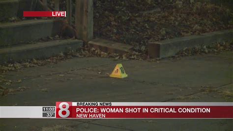 Woman In Critical Condition After Shooting In New Haven Youtube