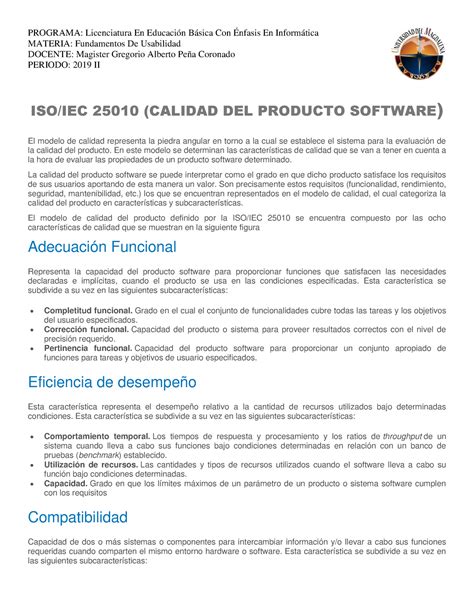 Taller Iso Calidad Del Producto Sofware Warning Tt