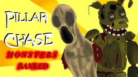 Pillar Chase 2 All Monsters Ranked Roblox YouTube