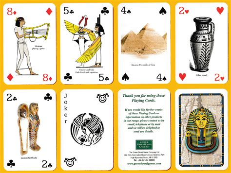 Ancient Egypt Playing Cards The World Of Playing Cards