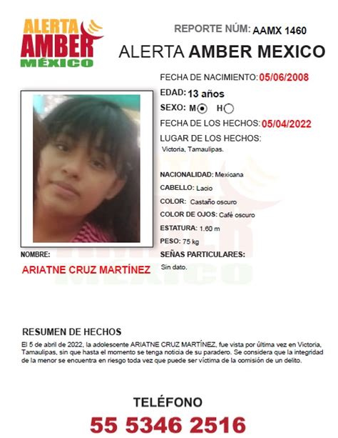 Fiscalía General QR on Twitter AlertaAmberMx se pide apoyo para