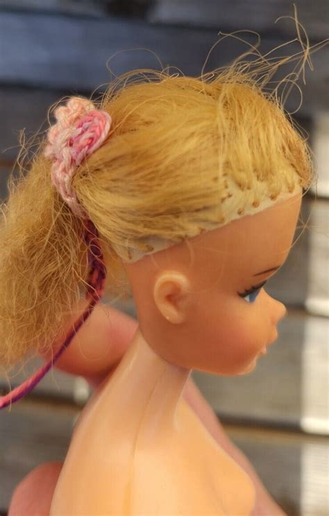 Vtg Barbie Taiwan Blonde Twist N Turn Plus Crocheted Dress Gown Photos Ebay