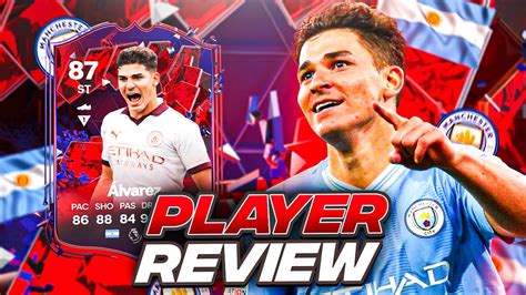 87 TRAILBLAZERS ALVAREZ SBC PLAYER REVIEW EAFC 24 ULTIMATE TEAM YouTube