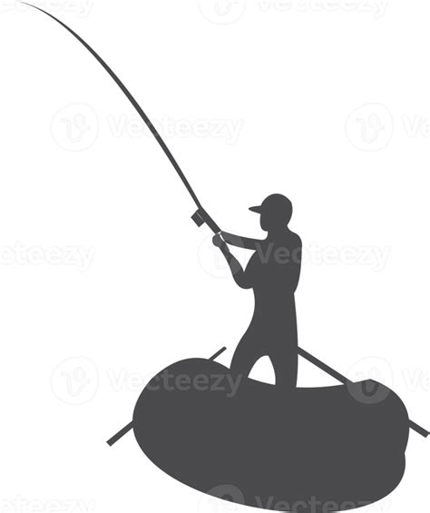 Fisherman silhouette PNG 22102145 PNG