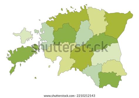 Highly Detailed Editable Political Map Separated 库存矢量图（免版税）2210212143