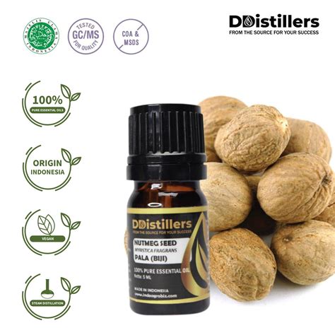 Jual Minyak Atsiri Biji Pala Nutmeg Seed Essential Oil Pure