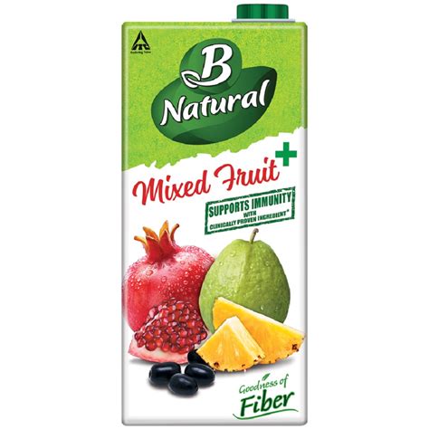 Buy B Natural Mixed Fruit Juice 1L Bottle Online At Natures Basket