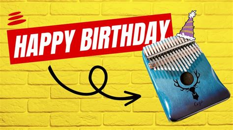 Happy Birthday To You Song Easy Kalimba Tutorial Kalimba Music Birthday