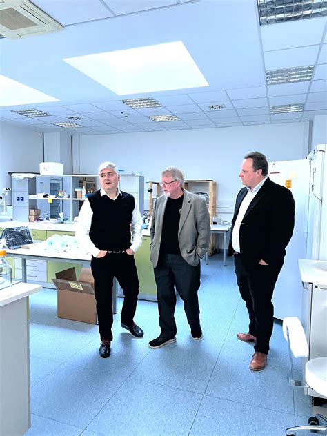 A biotech entrepreneur from the USA, Ron Cook, visited MultiplexDX ...