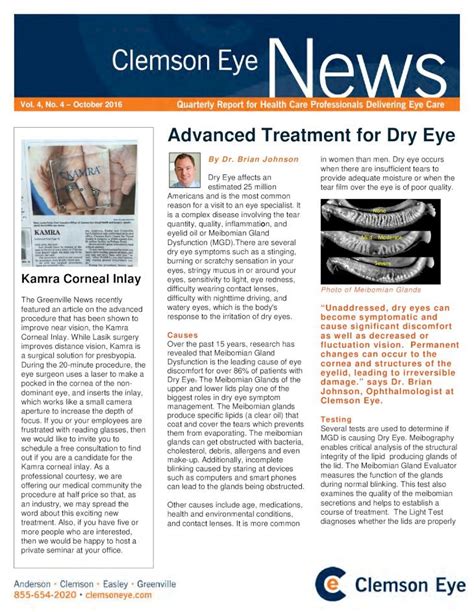 Pdf Advanced Treatment For Dry Eye Corneal Inlay While Lasik