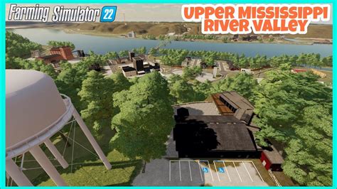 New Mod Map Upper Mississippi River Valley Farming Simulator Fly