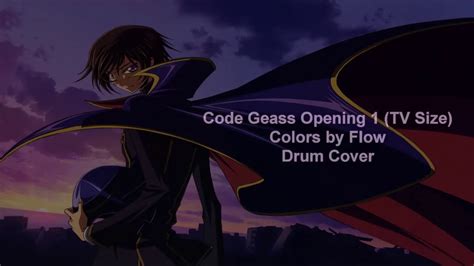 Code Geass Opening 1 Colors Drum Cover Esemeksu Youtube