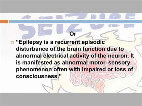 Epilepsy Ppt Ppt