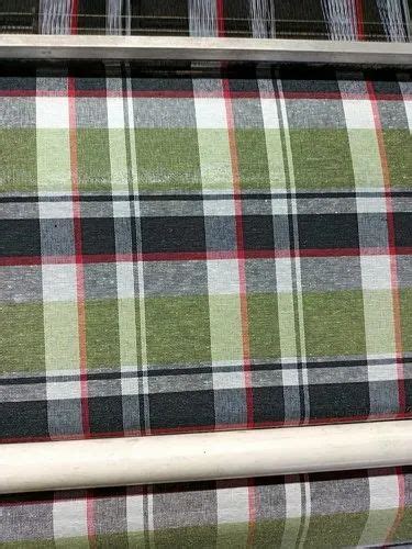 Green Cotton Check Mattress Fabric 150 Gsm At Rs 42 Meter In Meerut