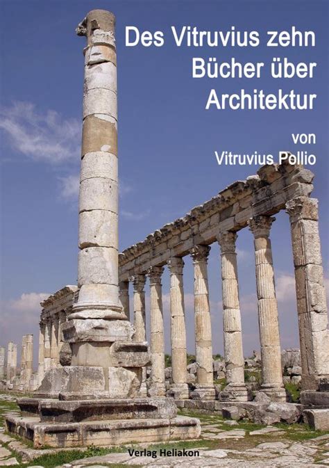 Des Vitruvius Zehn B Cher Ber Architektur Lesejury