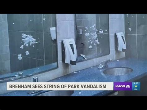 Vandals Destroy Bathrooms In Brenham At Hohlt Park Resulting In