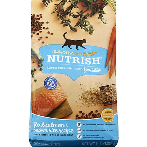 Rachael Ray Nutrish® Real Salmon & Brown Rice Recipe Premium Cat Food 3 ...