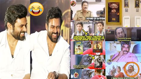 Virupaksha Memes On Kaki Sai Dharam Tej And Samyuktha Menon Most