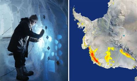 Antarctica How Nasa Made Shocking Discovery After Scanning Ice With