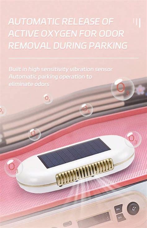 Purificateur De Voiture Solaire Peut Purifier En Profondeur L Air Dans