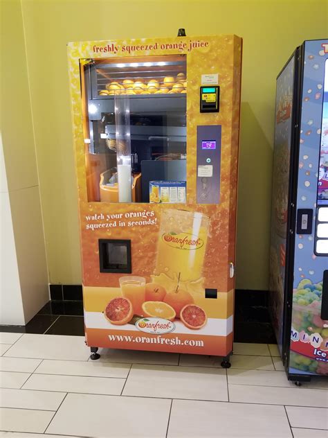 Fresh Orange Juice Vending Machine Pics