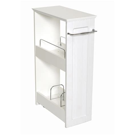 Slim Bathroom Storage Cabinet Rolling Rispa