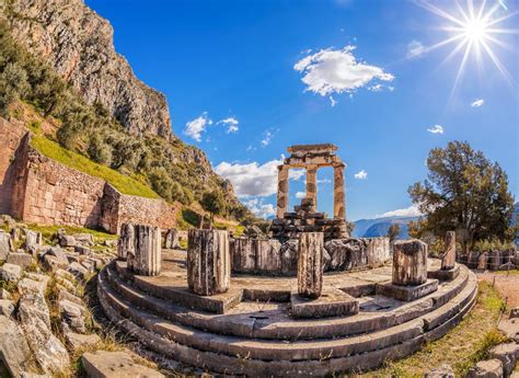 From Athens Delphi Full Day Vr Audio Guided Tour With Entry Ticket