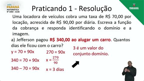 2021 9º Ano Matemática Aula 136 Noção De Função Domínio E