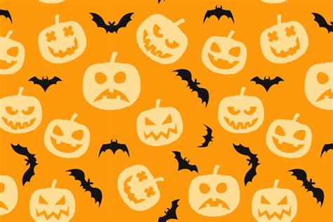 Happy Halloween Pattern Graphic by Dzynee · Creative Fabrica