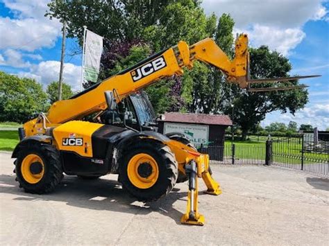 Jcb Hi Viz Wd Telehandler Meters Year C W Pallet