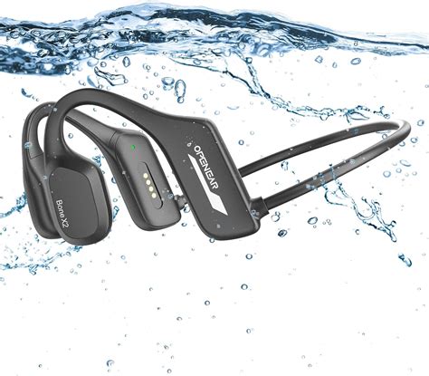 Swimming Headphones Ip Waterproof Bone Conduction Headphones Open