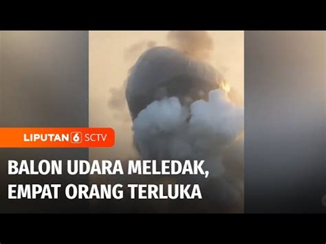 Balon Udara Di Ponorogo Meledak Saat Diterbangkan Empat Orang Terluka