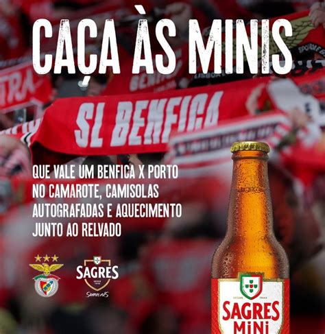 Cerveja Sagres Lan A Ativa O Ca A S Minis Grande Consumo