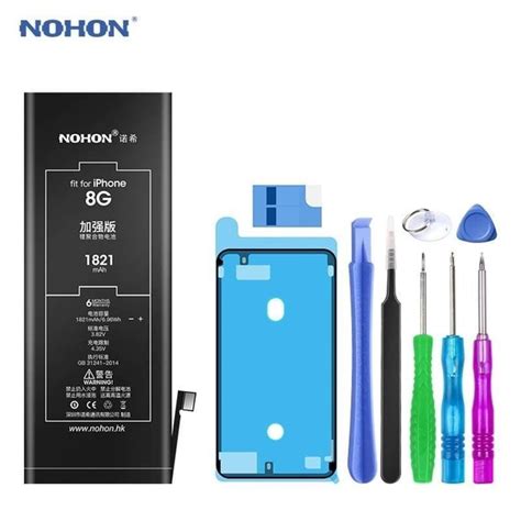 Аккумулятор NOHON iPhone 8 / 1821mAh + набор для замены - купить с ...