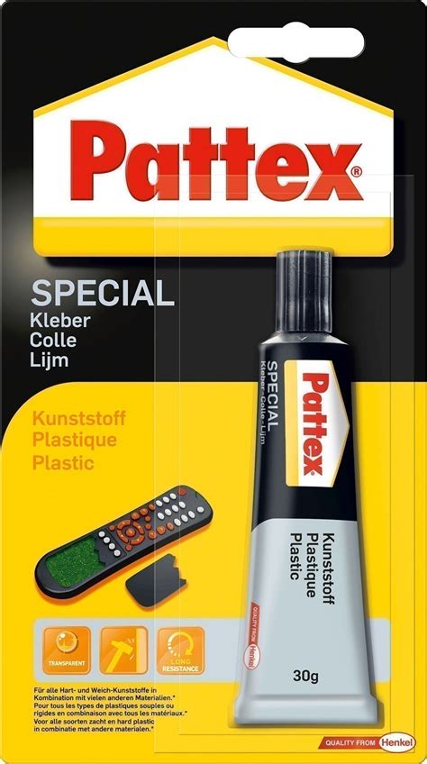 Pattex Spezialkleber Kunststoff G Bei Edingershops De