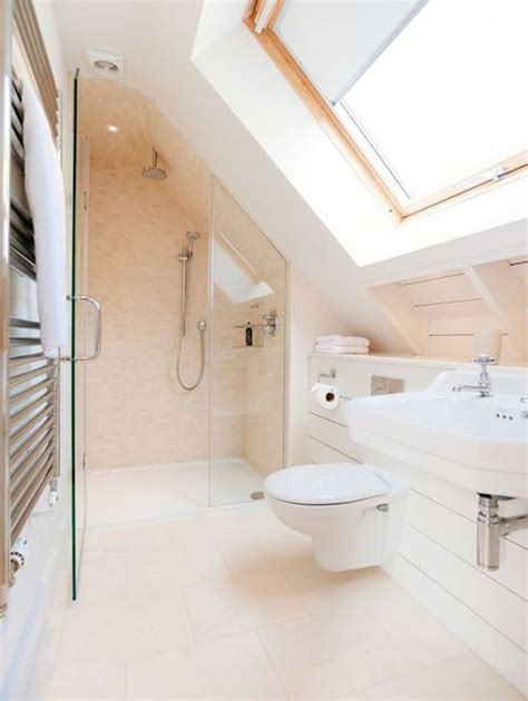 Attic Bathrooms With Sloped Ceilings BATGHRO